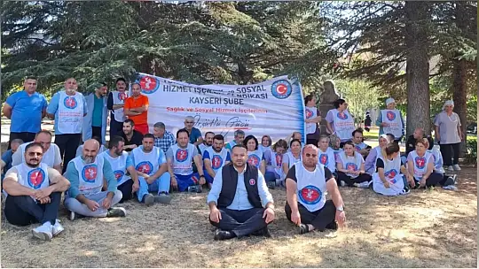 Erciyes Üniversitesi'nde eylem!