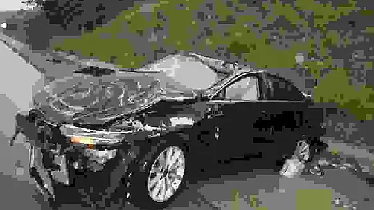 Yağış kazaya neden oldu, 3 kişi yaralandı