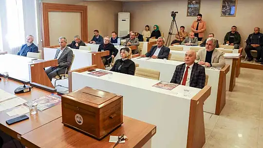 Yahyalı Belediyesi 2023 yılının ilk meclis toplantısını yaptı