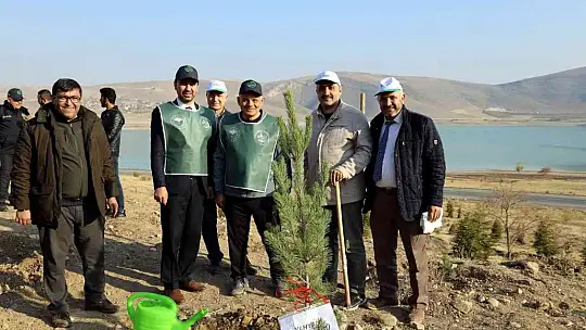Yahyalı'da Fidanlar toprakla buluştu