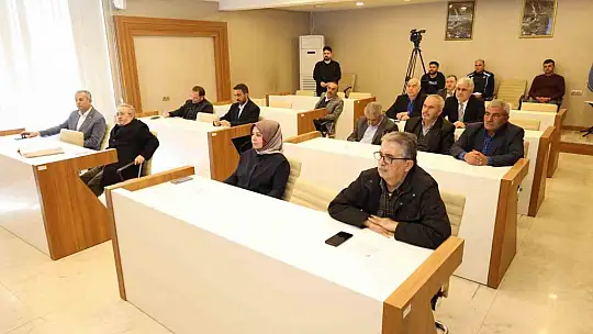 Yahyalı'da bu ayın meclisi yapıldı