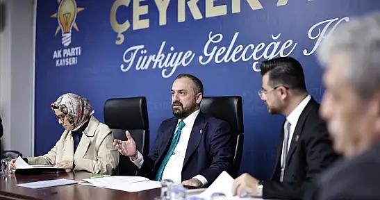 AK Parti'den Kayseri'de dikkat çeken açıklama: 'Pazarlık süreci değil'