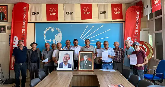 CHP Kayseri'de bir ilçe daha yönetim kurulu olarak toplu istifa etti!