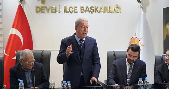 Hulusi Akar'dan Develi'ye OSB müjdesi