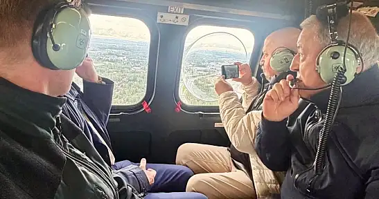 Hulusi Akar, Finlandiya-Rusya sınır hattında incelemelerde bulundu!