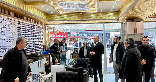 Saadet Partisi'nden çarşı pazar ziyareti...