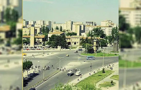 1980'li yıllarda Kayseri Cumhuriyet Meydanı! O detay artık yok