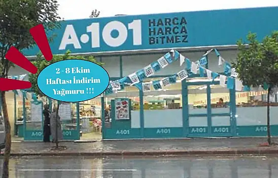 2 Ekim A101 kataloğu yayımlandı: Yok yok, indirim yağmuru başlıyor!