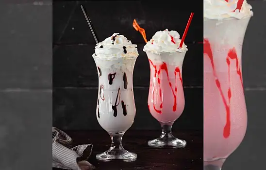 5 dakika evde kolay buz gibi Milkshake tarifi!