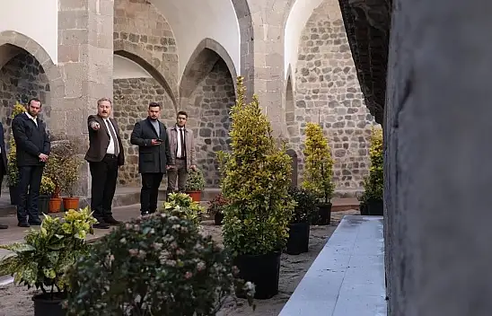 Melikgazi de Köşk Medrese Hazırlığı