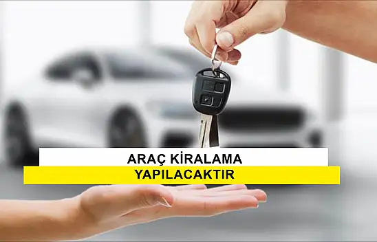 9 Ay 15 Gün Süreyle 1 Adet Binek, 6 Adet Minivan Tipi Taşıtın Kiralanması İşi