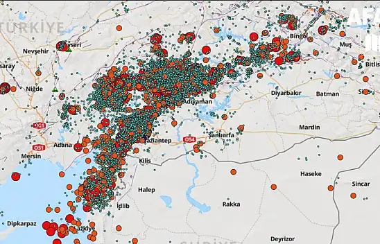 90 günde kaç deprem oldu?