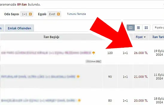 Kayseri'de kiralar çıldırdı… 1+1 daire 26 bin TL!