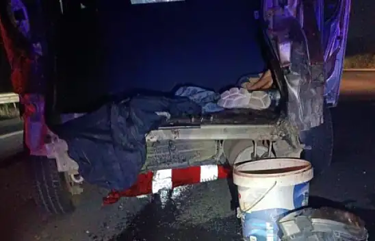 Adana'da trafik kazası: 1 kişi hayatını kaybetti...