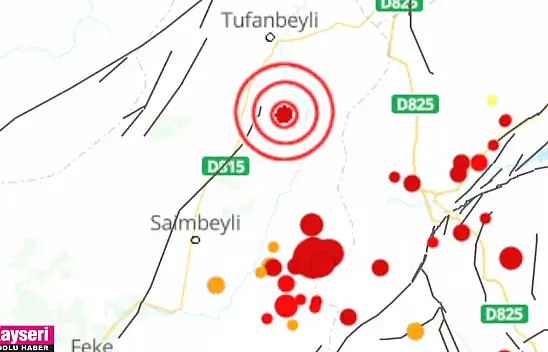 Adana'nın Saimbeyli İlçesi'ndeki depremde Sarız ve Ecemiş fayları etkilendi mi?