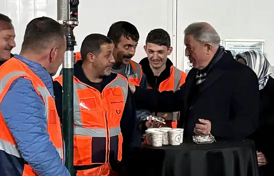 Akar'dan hızlı tren şantiyesine ziyaret