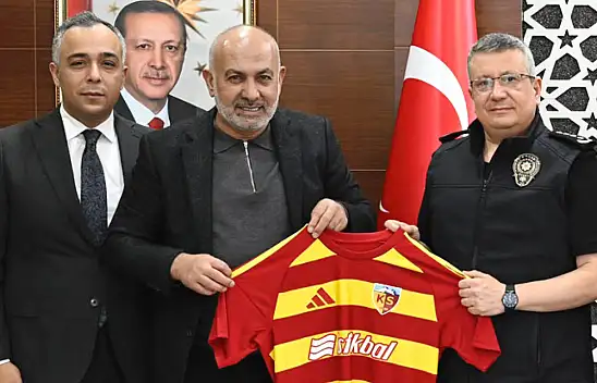 Ali Çamlı'dan Sinan Ergen'e ziyaret! Kayserispor'dan özel jest