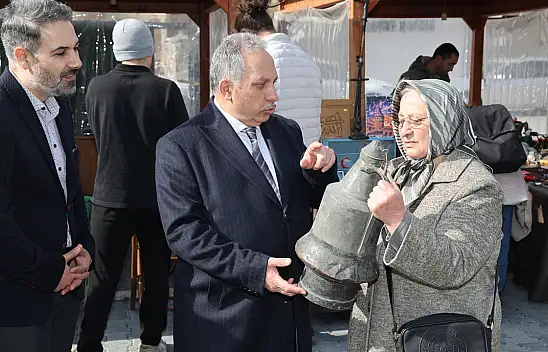 Antika pazarında duygusal an: Yarım asırlık güğüm...