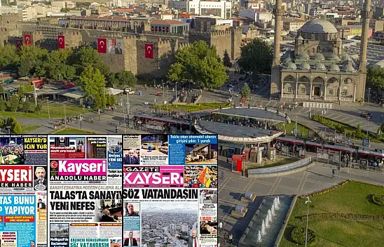Argıncık, Talas, Elitaş… - İşte Kayseri Gazetelerinde 9 Nisan Perşembe gündemi!