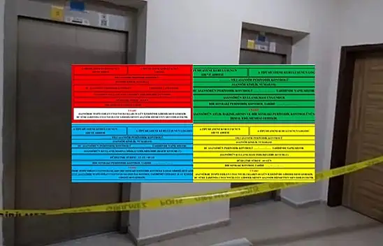 Asansör Etiketlerindeki Renkler Neyi Anlatıyor?