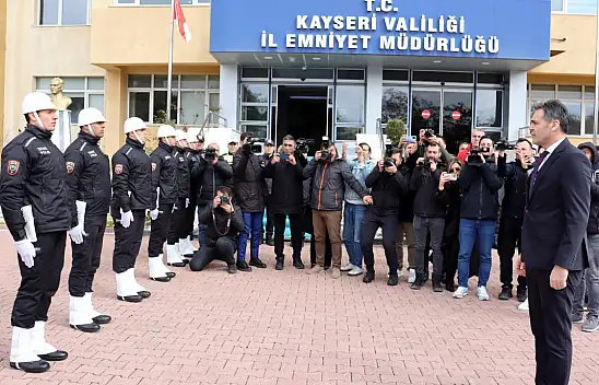 Aydın, Kayseri'de göreve start verdi - Bir detay dikkat çekti!