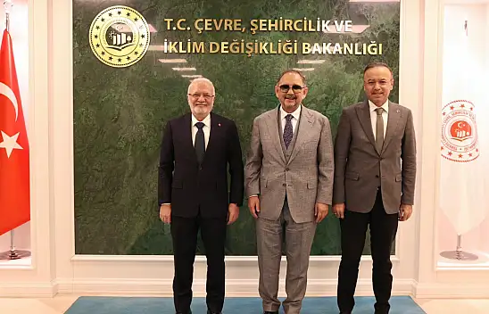 Bakan Özhaseki, Kayserili o isim ile görüştü