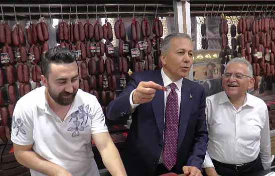 Bakan Yerlikaya Kayseri Esnafıyla Buluştu!