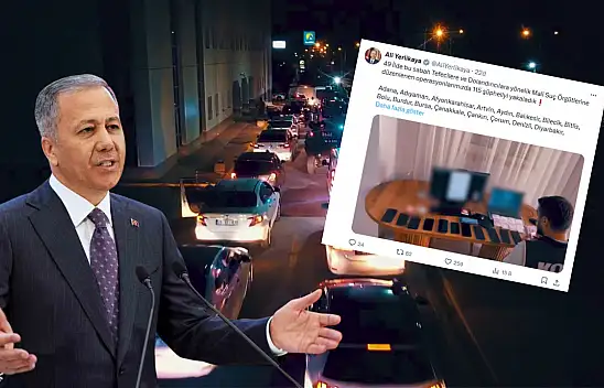 Bakan Yerlikaya paylaştı: Kayseri dahil 49 ilde tefecilik, rüşvet, sahtecilik, dolandırıcılık operasyonu!