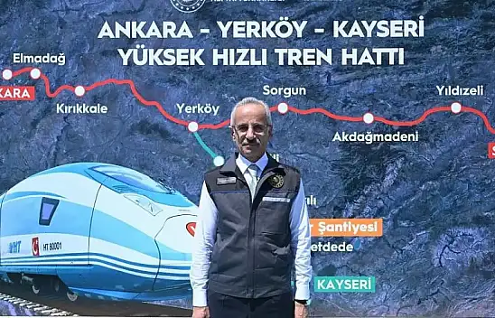 Bakanın Kayseri programı belli oldu: Hızlı Tren şantiyesi ilk sırada!