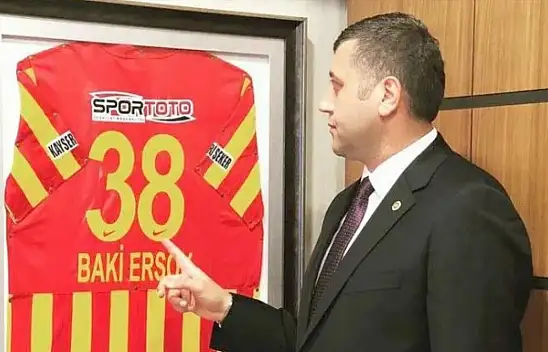 Baki Ersoy büyük tepki göstermişti - Kayserispor Haberleri