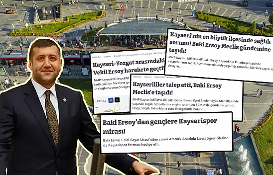 Baki Ersoy, Kayseri'nin derdiyle dertlendi: Dikkat çeken başarı verilere yansıdı!