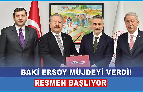 Baki Ersoy müjdeyi verdi! Resmen başlıyor