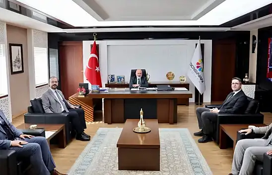 Başhekim'den Belediye Başkanı'na ziyaret! Neler konuşuldu?
