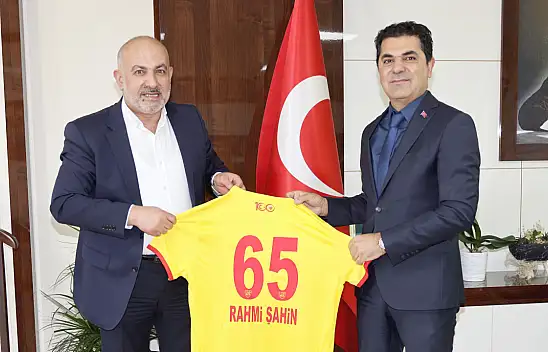 Başkan Ali Çamlı ve Mustafa Tokgöz'den dikkat çeken ziyaret!