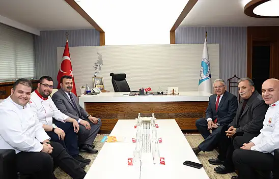 Başkan Büyükkılıç'a 'Gastronomi' teşekkürü!