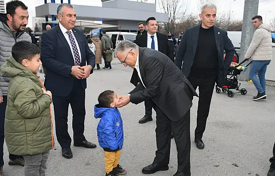 Başkan Büyükkılıç'a İlgi ve Sevgi Seli