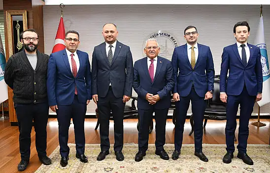 Başkan Büyükkılıç, Elshan Ganbarov'u ağırladı