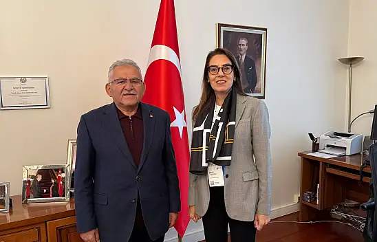 Başkan Büyükkılıç Estonya'da Büyükelçi Türkoğlu'nu ziyaret etti!