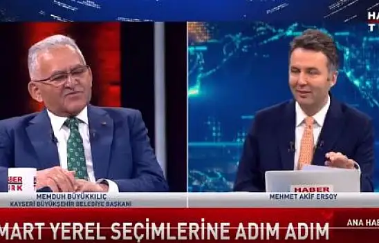 Büyükkılıç projelerini tüm Türkiye'ye anlattı.