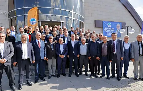 Başkan Büyükkılıç Sarız'da! Muhtarlarla hangi konular konuşuldu?