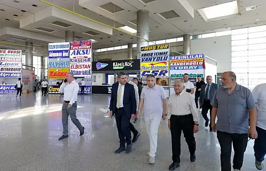 Başkan Büyükkılıç şehir terminalini ziyaret ederek incelemelerde bulundu!