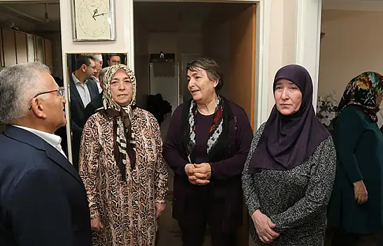 Başkan Büyükkılıç'tan Taziye Ziyareti