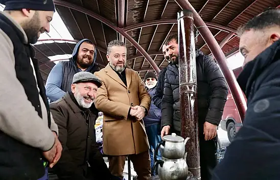 Başkan Çolakbayrakdar, Gece Gündüz Ziyarette