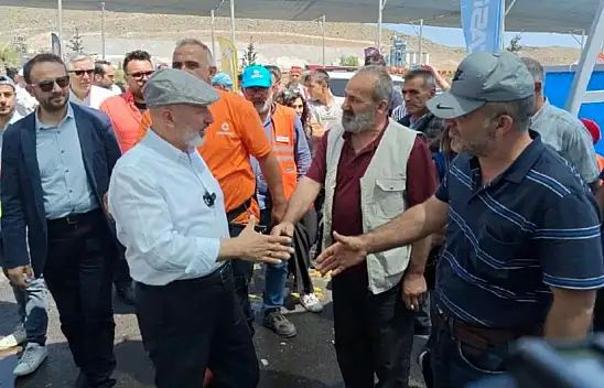 Başkan Çolakbayrakdar vatandaşlarla bir araya geldi - Hem denetim hem sohbet hem de ikram!