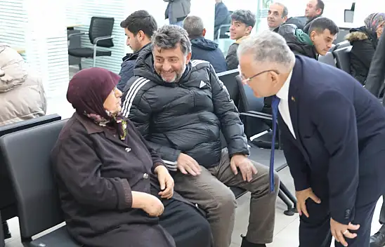 Başkan'dan KASKİ'ye ziyaret: Vatandaşları dinledi!