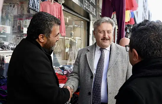 Başkan Palancıoğlu Esnaf Ziyaretlerine Devam Ediyor