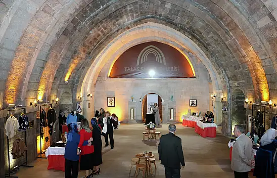Talas'ta Çerkes El Sanatları Sergisi'nin Açılışı Yapıldı!