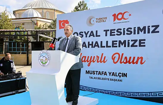 Başkan Yalçın: Biz ne yapsak sizin için azdır!