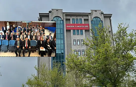 Bölge koordinatörleri Kayseri'ye neden geldi? Müftülükte dikkat çeken toplantı!