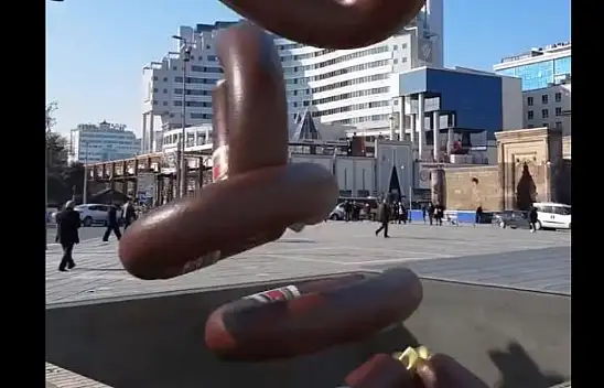 Bu görüntü çok konuşulur - Kayseri'nin taşı toprağı sucuk!